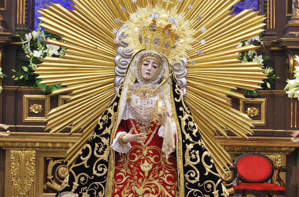 Igualá de costaleros de Nuestra Señora de los Dolores Coronada