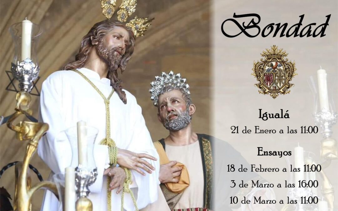 Igualá de costaleros de Nuestro Padre Jesús de la Bondad