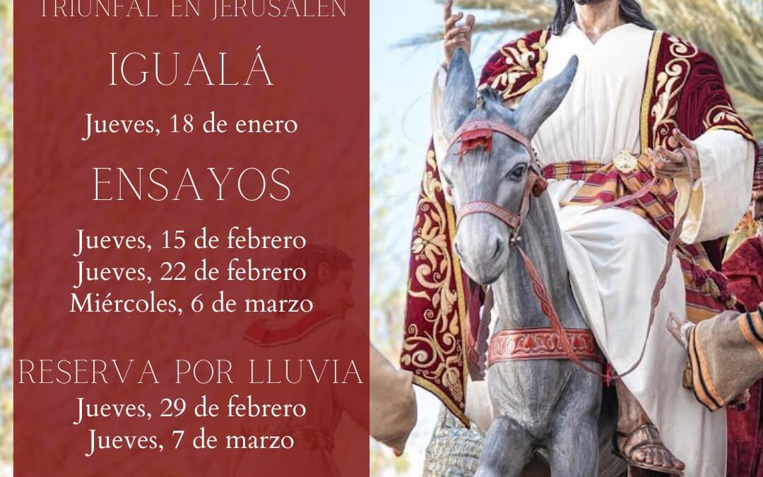 Igualá de costaleros de Nuestro Padre Jesús de los Reyes