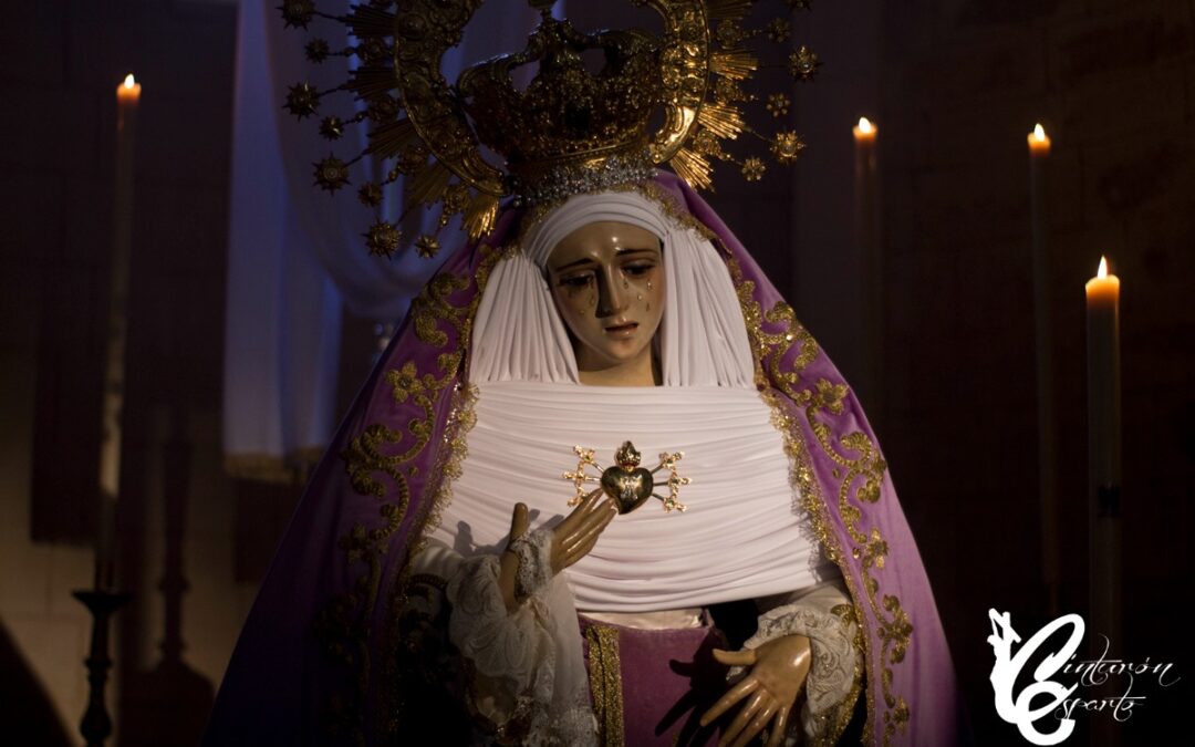 1er ensayo de costaleros de Nuestra Señora de las Lágrimas en su Desamparo