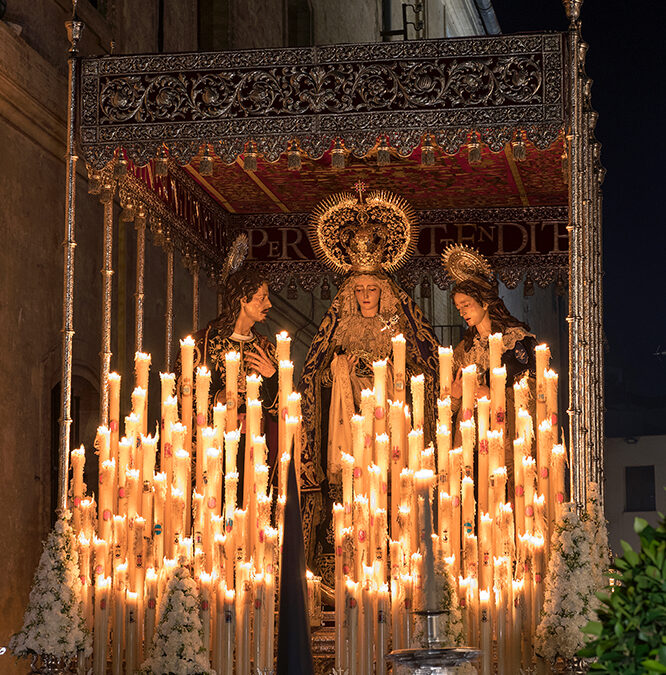 1er Ensayo de costaleros de Nuestra Señora del Desconsuelo en su Soledad