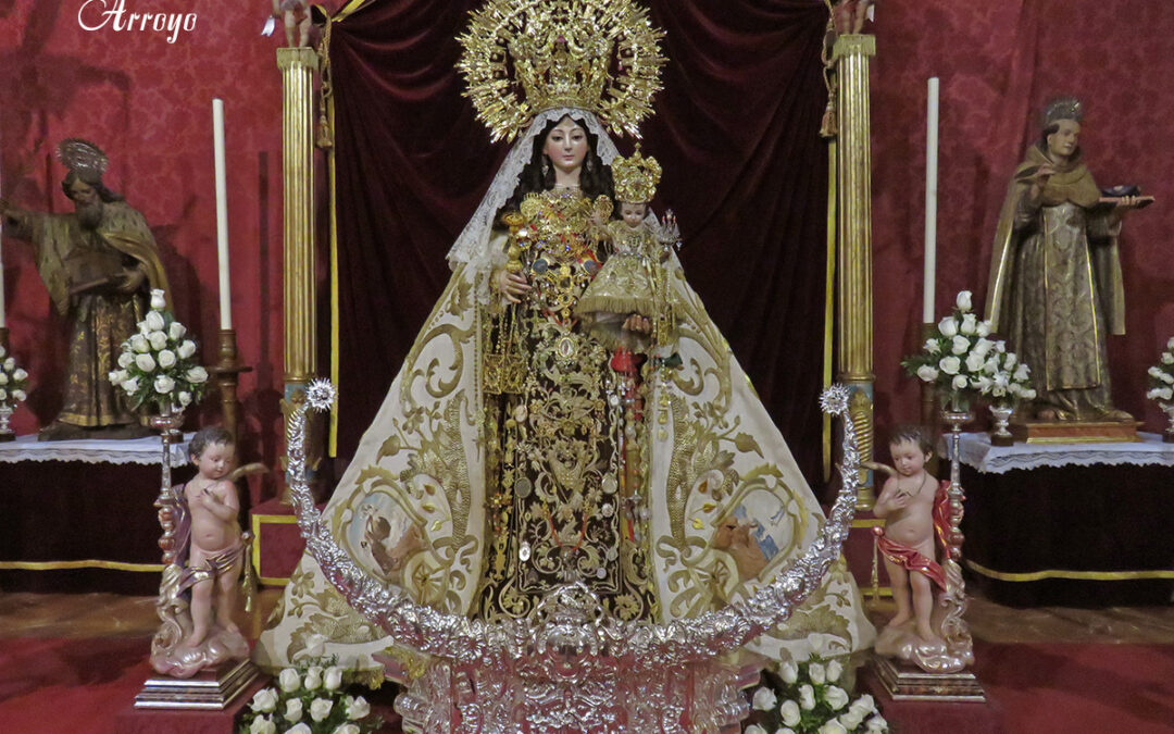 Besamanos de Nuestra Señora del Carmen Coronada