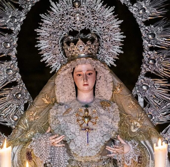 Igualá y ensayo de costaleros de Nuestra Señora de los Dolores y del Rayo