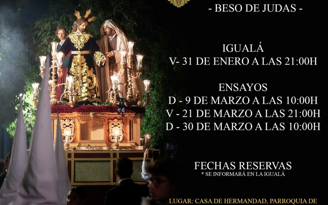 Igualá de costaleros de Nuestro Padre Jesús de la Salud