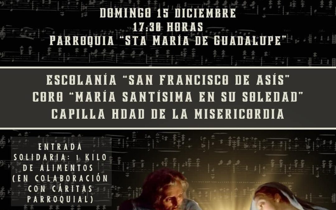 III Concierto de Navidad «Nativitas Domini» organizado por la Hermandad de la Soledad