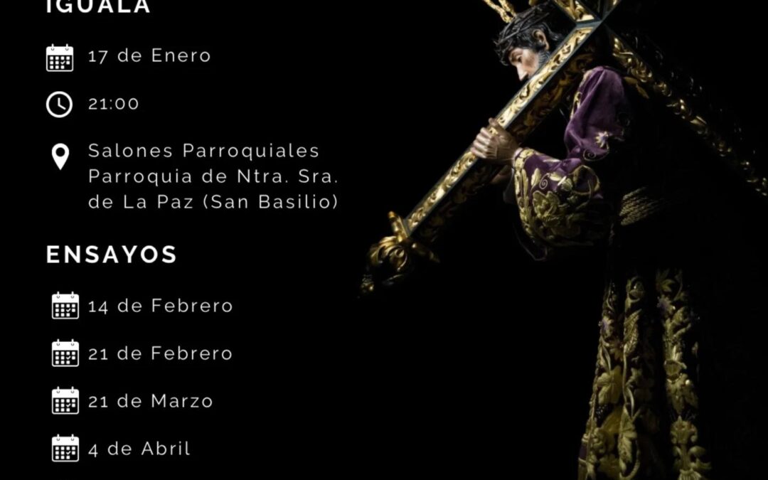 Igualá de costaleros de Nuestro Padre Jesús de Pasión