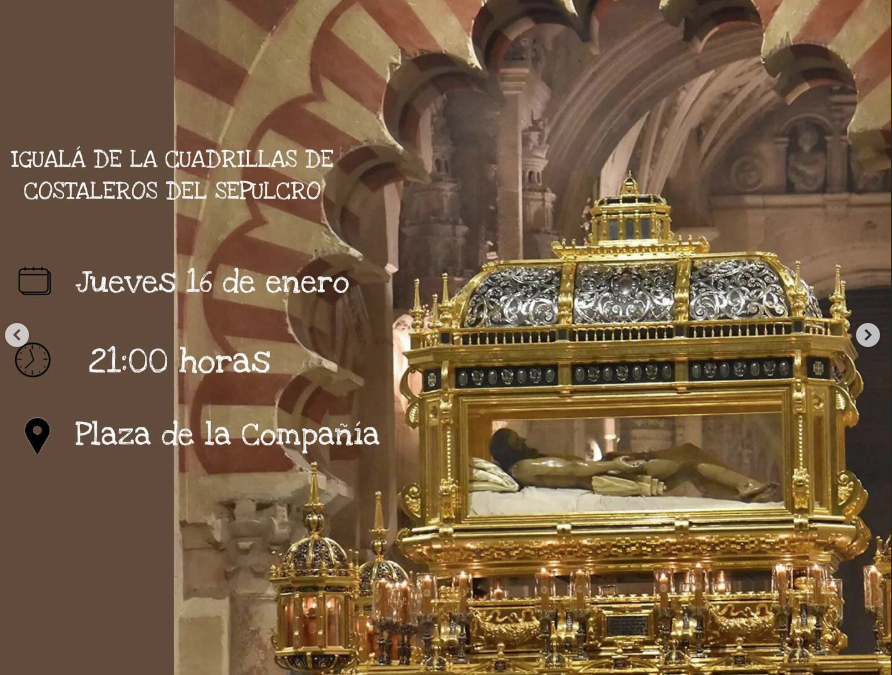 Igualá de costaleros de Nuestro Señor Jesucristo del Santo Sepulcro