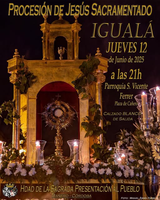 Igualá de costaleros del Corpus de Cañero 2025