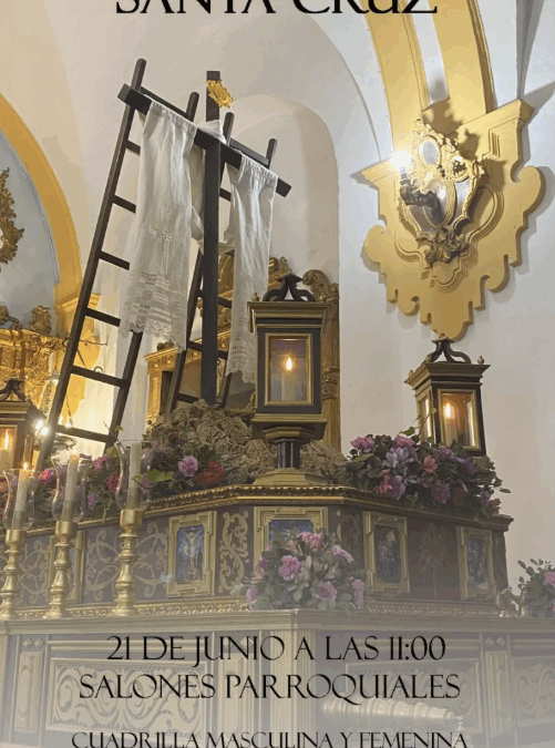 Igualá de costaleros del paso de la Santa Cruz de la Hermandad de Pasión