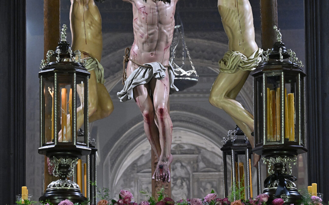 Igualá de costaleros del Santísimo Cristo de Oración y Caridad Magno Vía Crucis