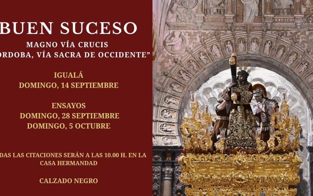 Igualá de costaleros de Nuestro Padre Jesús del Buen Suceso Magno Vía Crucis
