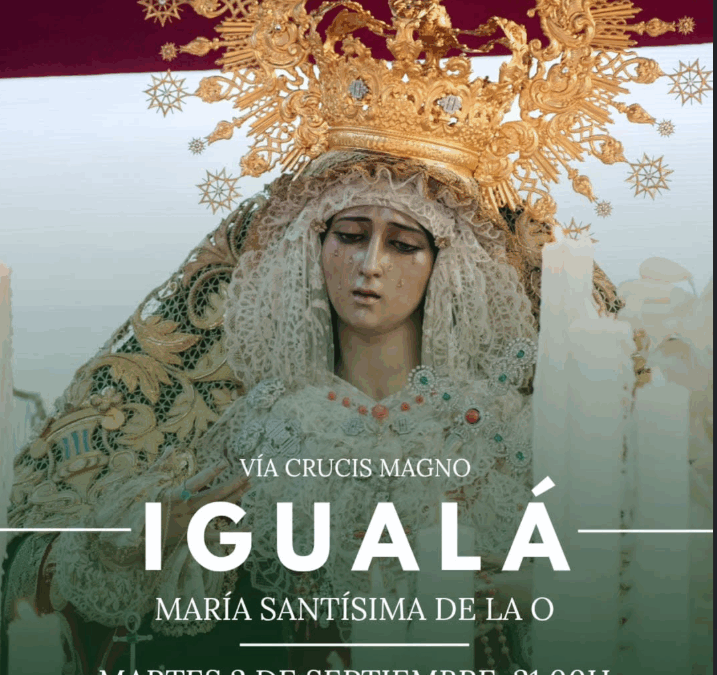 Igualá de costaleros de María Santísima de la O Magno Vía Crucis