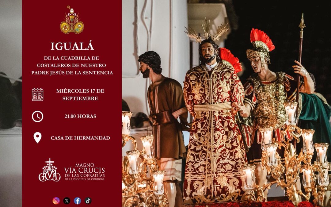 Igualá de costaleros de Nuestro Padre Jesús de la Sentencia Magno Vía Crucis