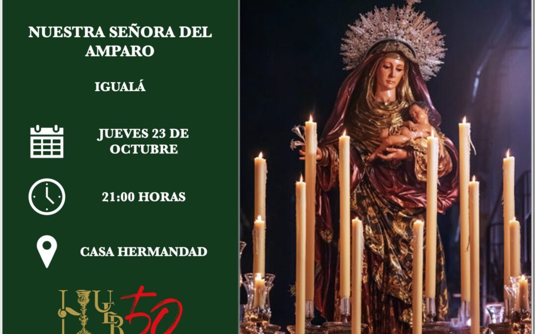 Igualá de costaleros de Nuestra Señora del Amparo