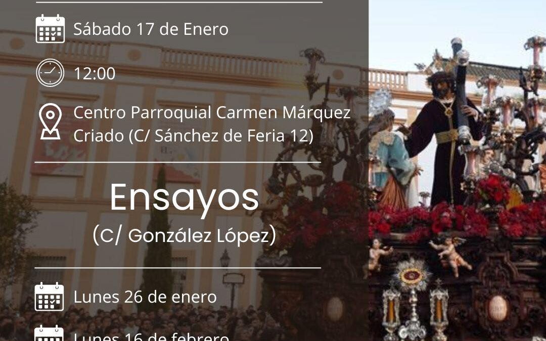 Igualá de costaleros de Nuestro Padre Jesús Nazareno de la Santa Faz