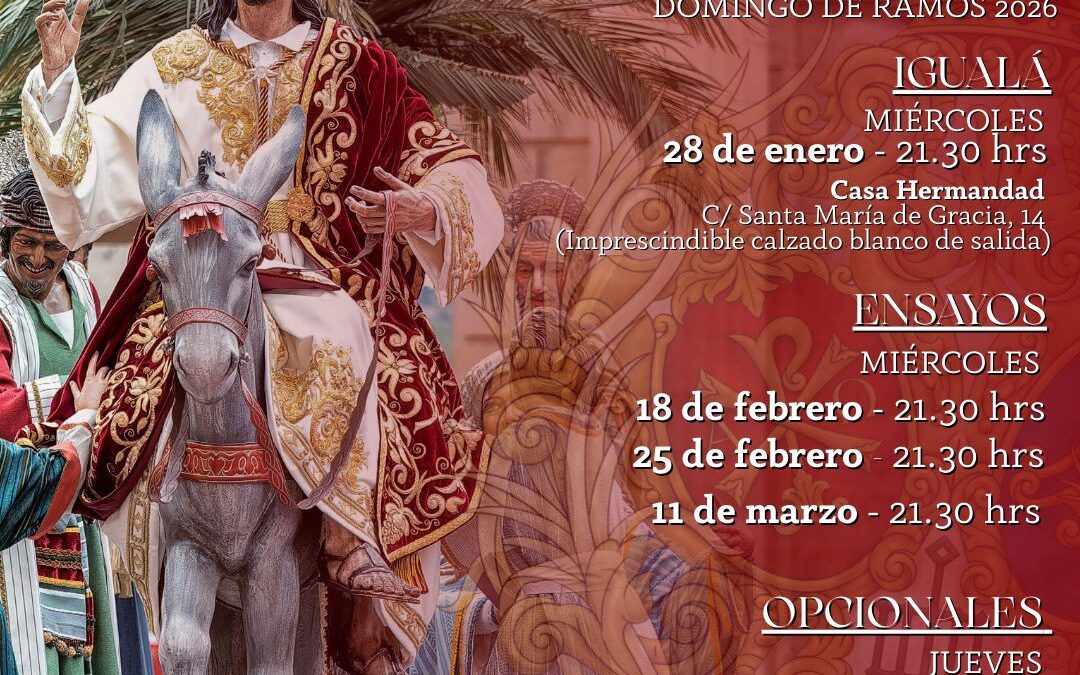 Igualá de costaleros de Nuestro Padre Jesús de los Reyes