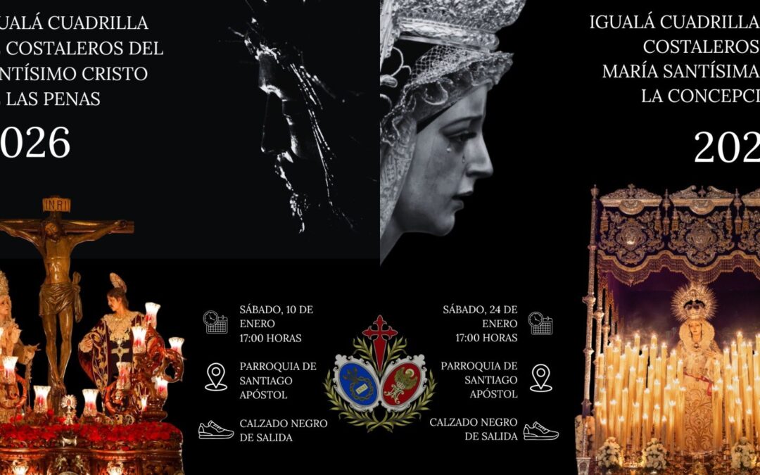 Igualá de costaleros de María Santísima de la Concepción