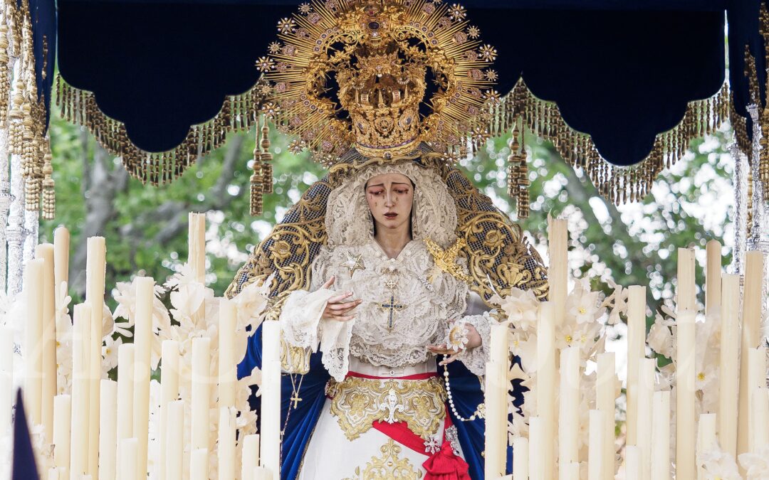 4º Ensayo de costaleros y mudá del paso de palio de Nuestra Señora de la Estrella