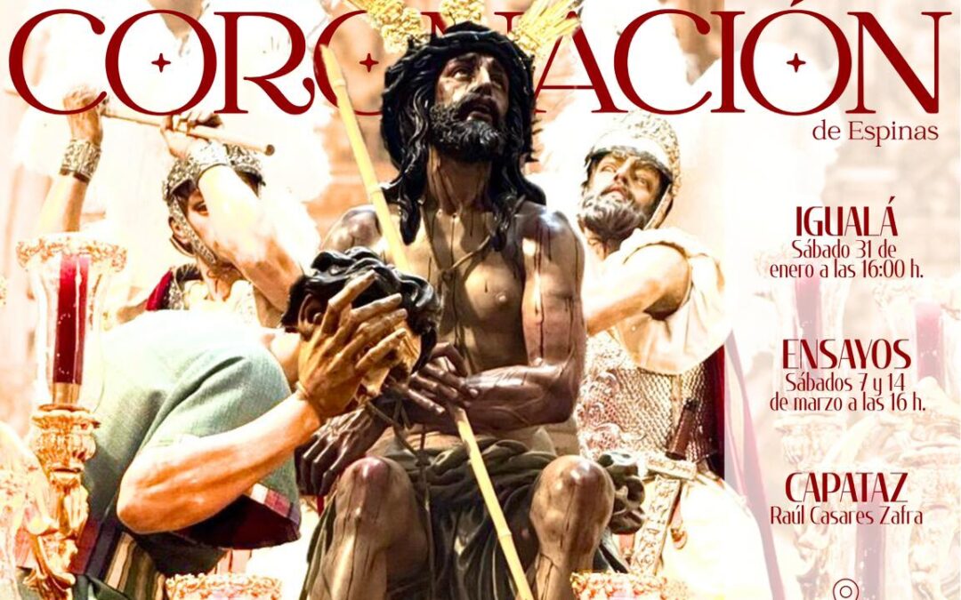 Igualá de costaleros de Nuestro Padre Jesús Humilde en su Coronación de Espinas