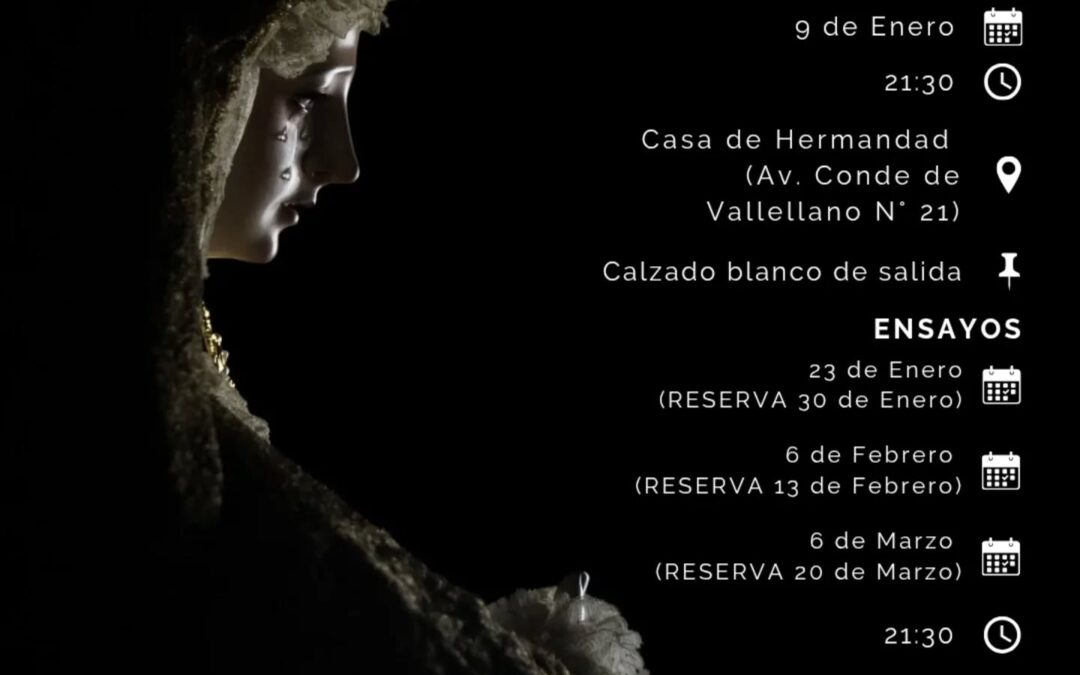 Igualá de costaleros de María Santísima del Amor