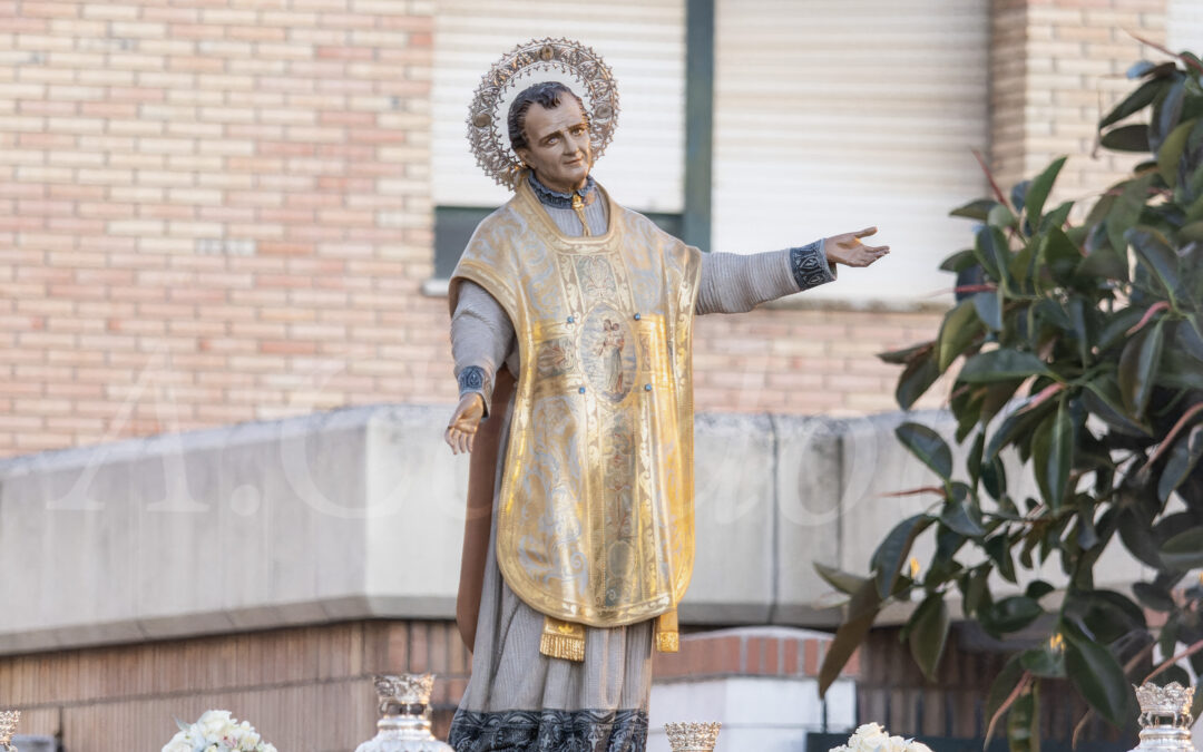Traslado de San Juan Bosco hasta la Real Parroquia de San Lorenzo Mártir