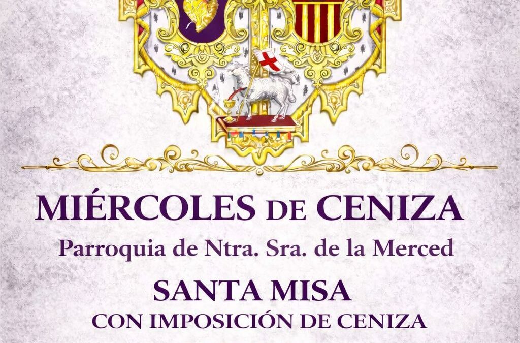 Santa Misa con imposición de la Ceniza y presentación del Cartel de Cuaresma de la Hermandad de la Quinta Angustia