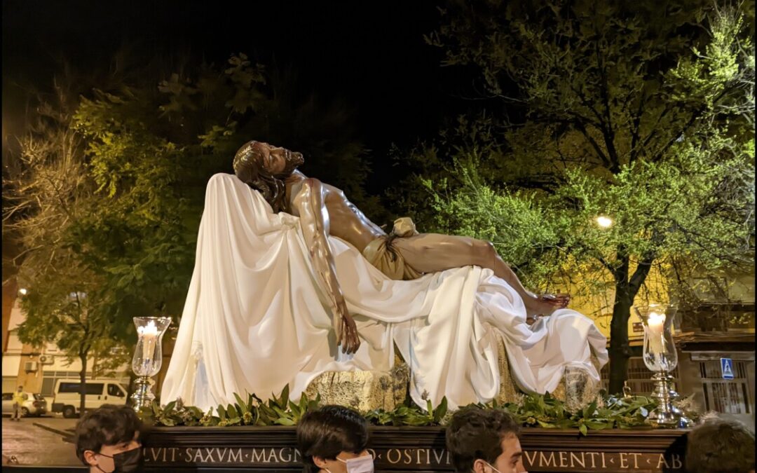 Vía Crucis con la imagen del Santísimo Cristo de la Almas