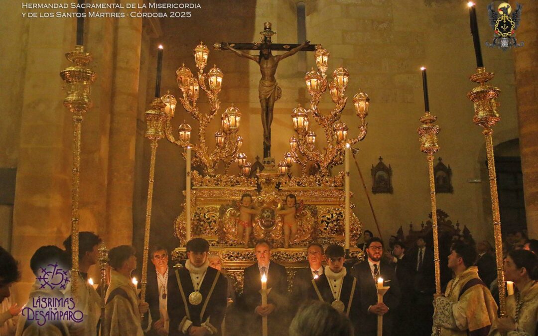 Santa Misa a las 20:00 horas y posterior Vía Crucis Claustral con la imagen del Santísimo Cristo de la Misericordia