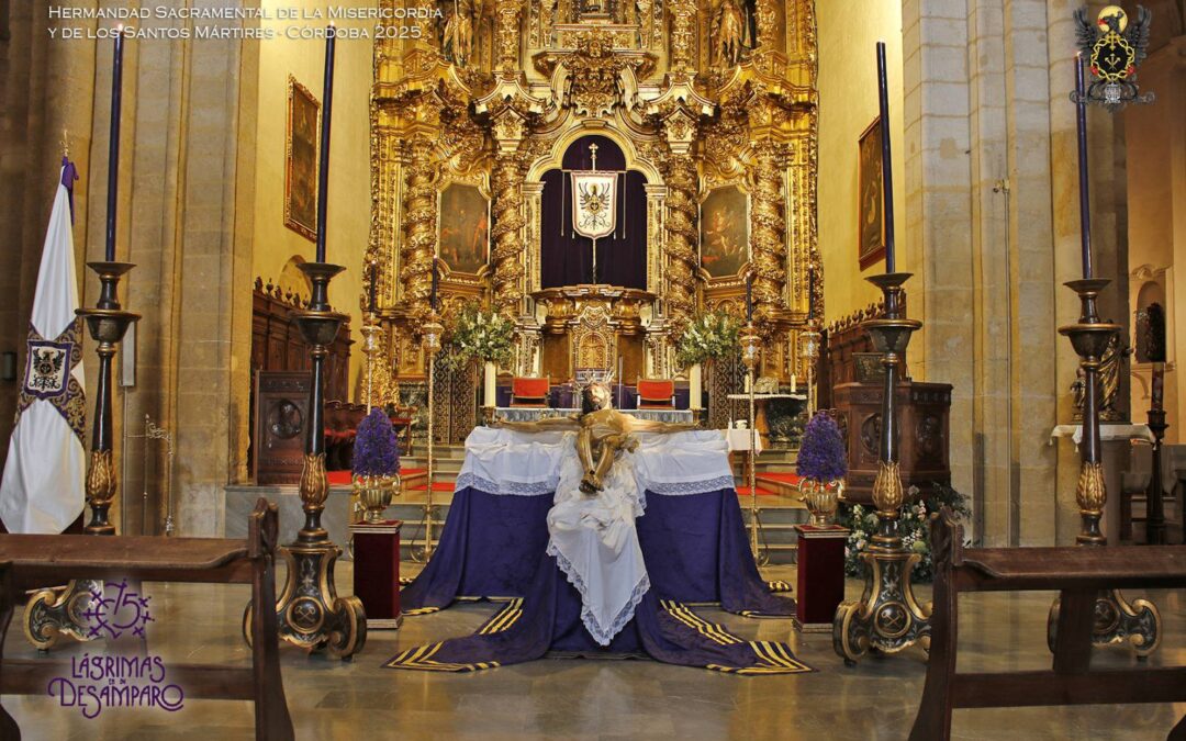 Acto reverencial ante el Santísimo Cristo de la Misericordia