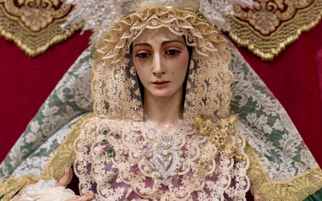 Traslado de María Santísima de los Dolores de Alcolea a la Casa de Hermandad para su Estación de Penitencia.