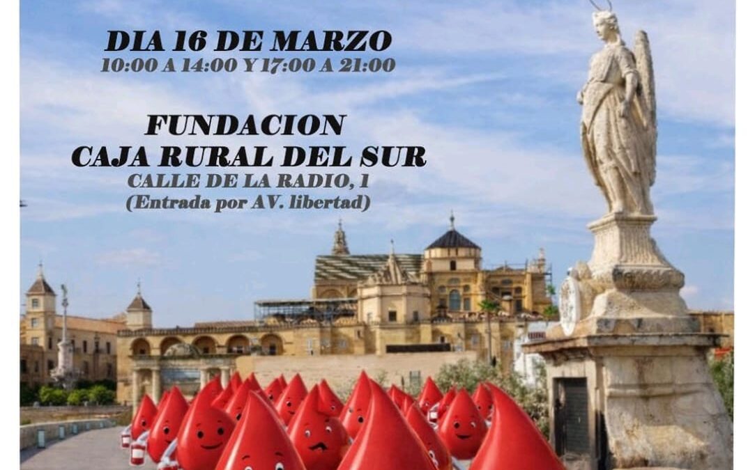 Segunda jornada de donación de sangre de las Hermandades de Córdoba