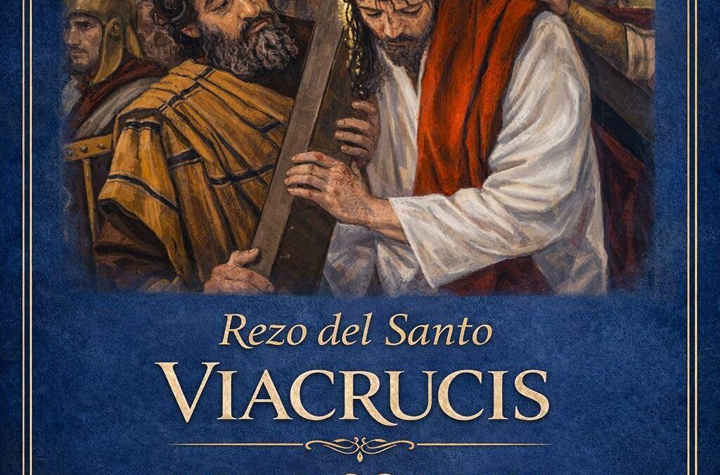 Rezo del Santo Vía Crucis en la Hermandad del Resucitado