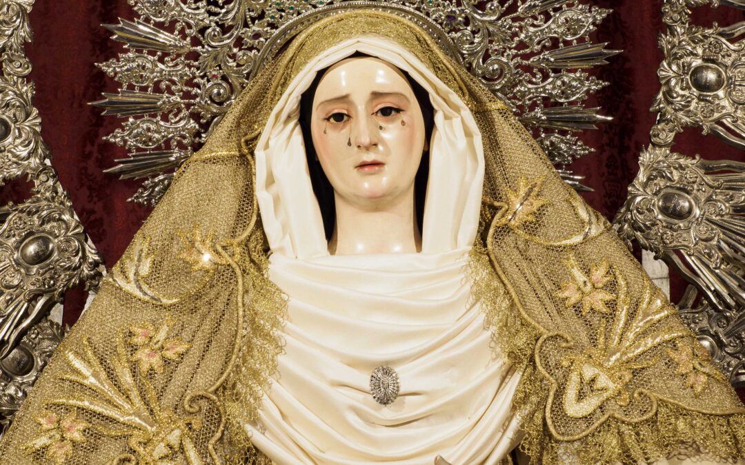 Misa de despedida de Nuestra Señora de los Dolores y del Rayo con motivo de su restauración