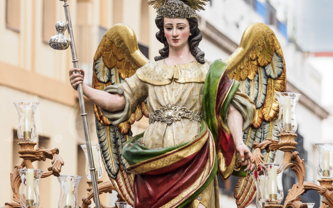 Presentación del Cartel de la salida procesional del Arcángel San Rafael