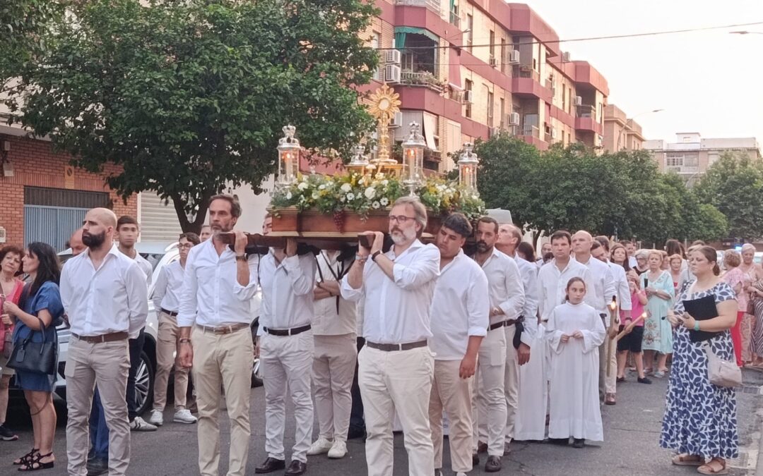 Procesión del Corpus Christi de la Parroquia de Nuestra Señora de Belén