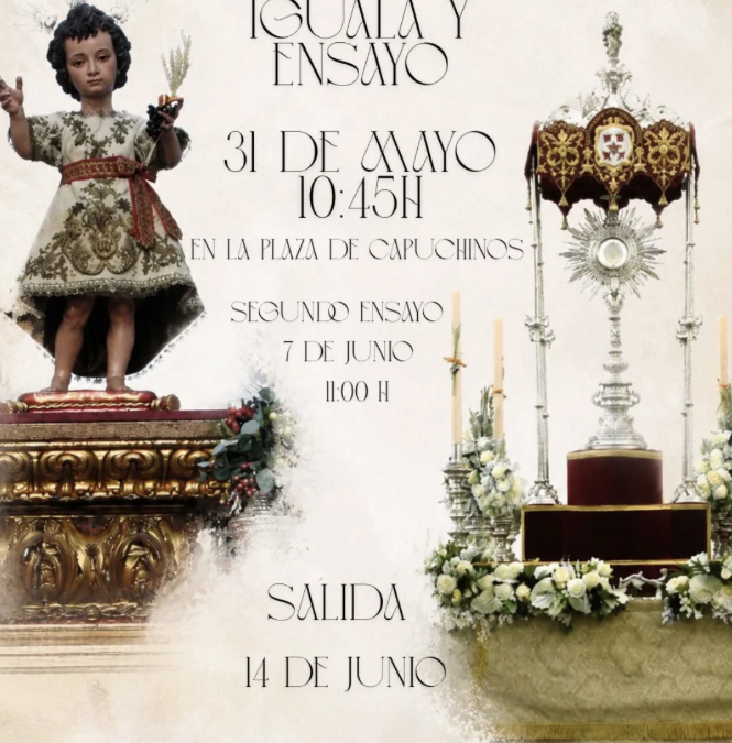Igualá y 1er Ensayo de costaleros de Jesús Sacramentado y Dulce Nombre de Jesús de la Hermandad de la Sangre