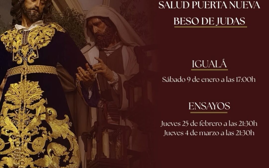 Igualá de costaleros de Nuestro Padre Jesús de la Salud