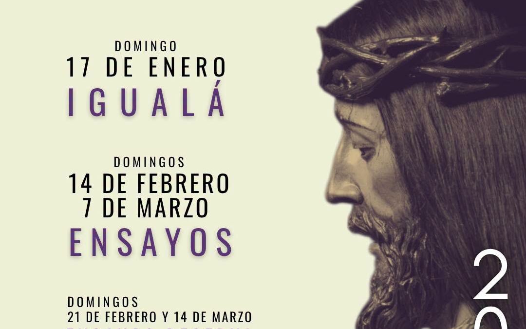 Igualá de costaleros de Nuestro Padre Jesús Nazareno Rescatado